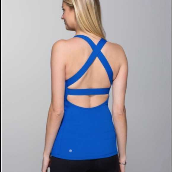 lululemon athletica Tops - Lululemon Core Kicker Tank in Baroque Blue